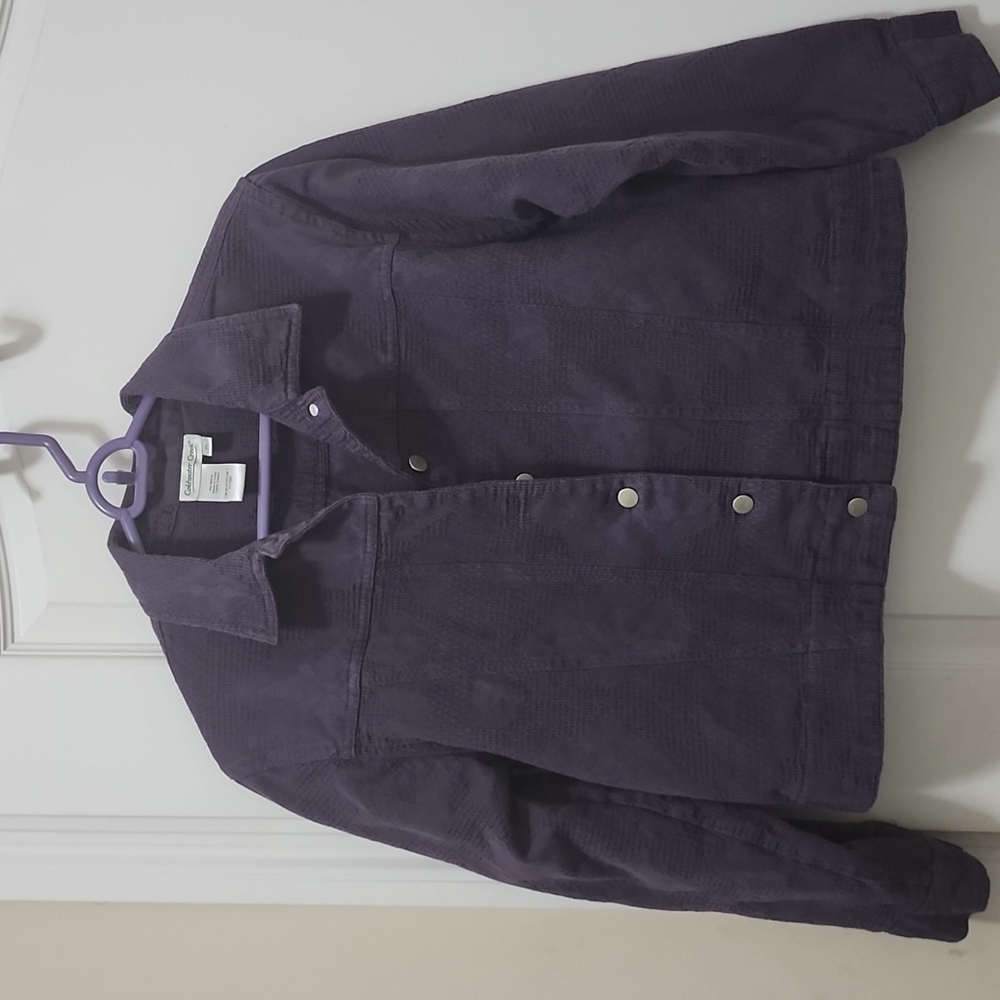 Purple Coldwater Creek Jacket